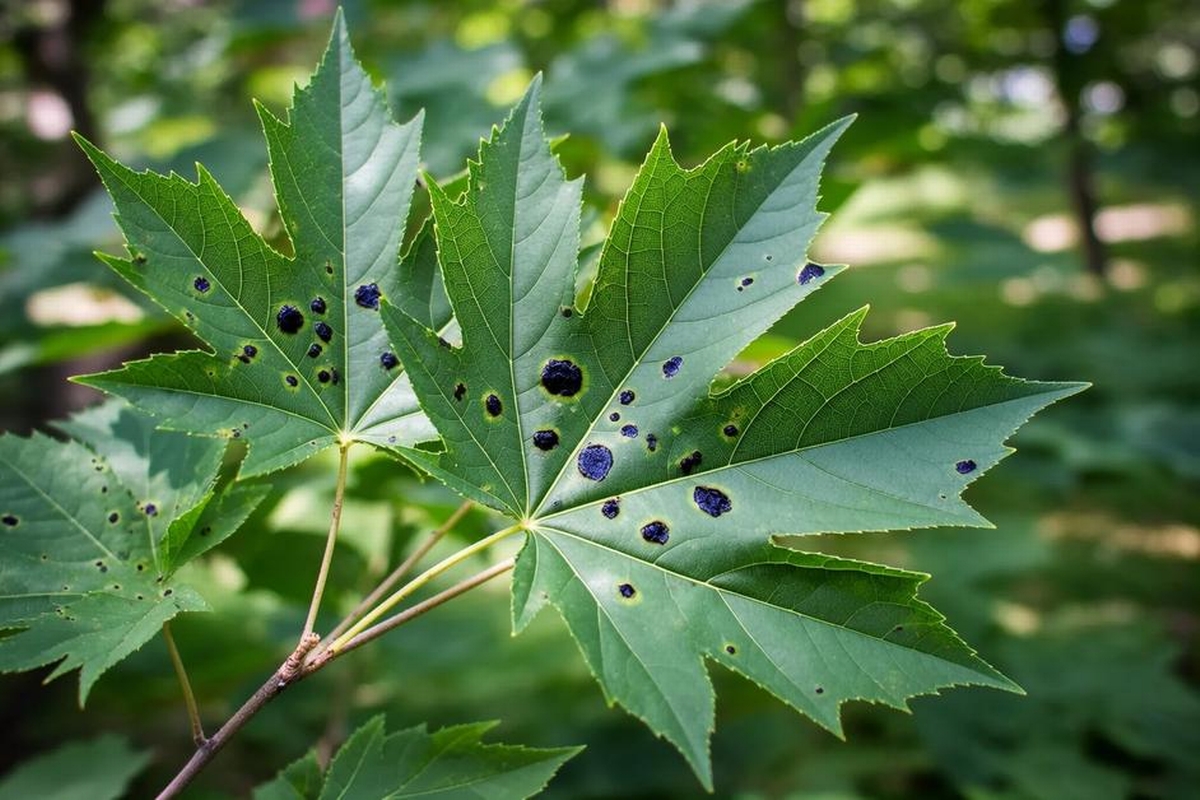 Black Spots on Maple Tree Leaves: Causes and Treatment