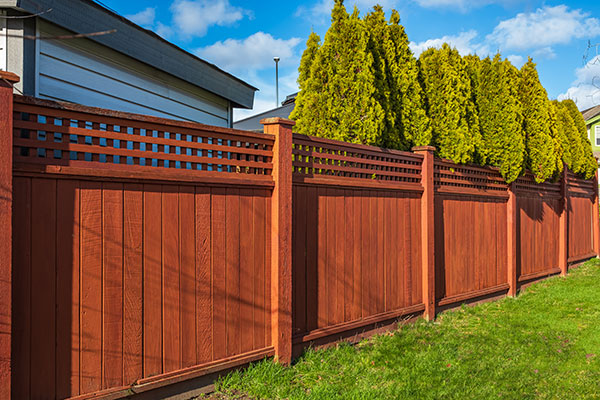 Wood fence installation in  by Beaver Creek
